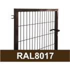 Садовые ворота RAL8017 STRONG