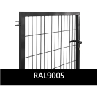 Garden gate RAL9005 STRONG