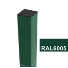 Nelikantpost RAL6005 40x60mm paks