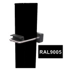 Nelikantpost RAL9005 40x60mm